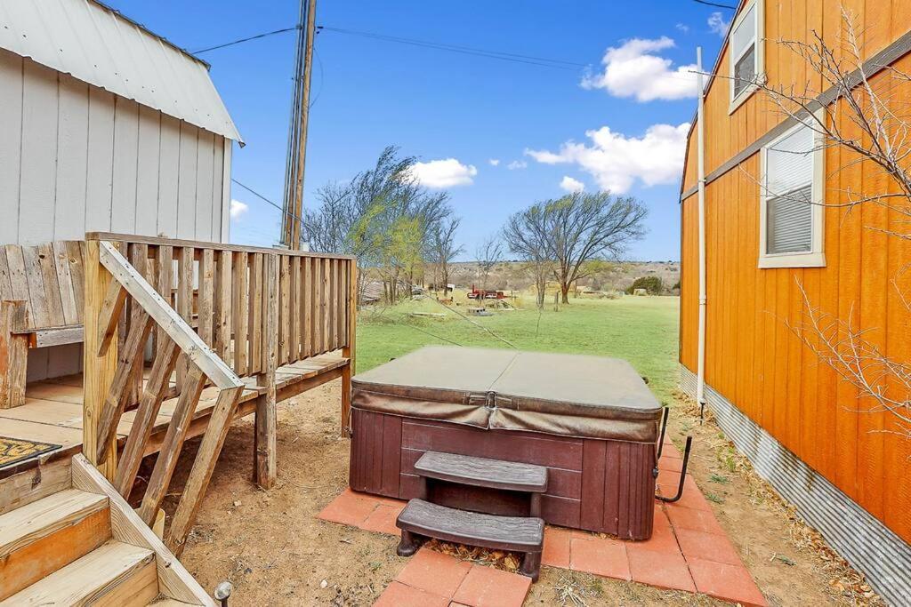 Palo Duro Canyon Texas - Cowboy Cabin Buitenkant foto